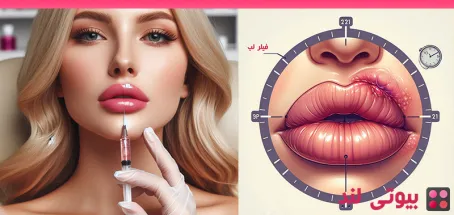 تورم بعد از تزریق فیلر لب چقدر طول می کشد؟